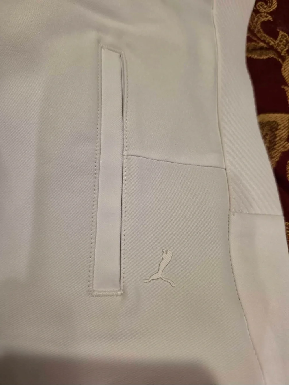 Puma Women’s White Glow Costa 4” golf performance Short XL NWT